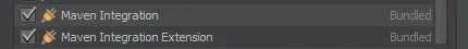 maven checked